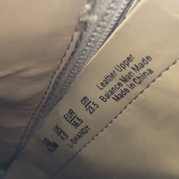 Franco Sarto Booties Womens 6.5 M Shandy Leather Boots Buckle Almond Toe Tan - Picture 14 of 16